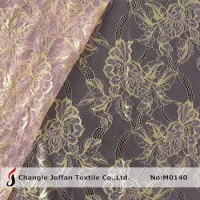 Dress Fabric Tulle Swiss Lace Fabric Bridal Lace (M0140)