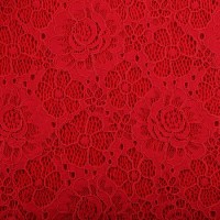 Fashion Thick Women's Cotton Nylon Jacquard Lace Fabric