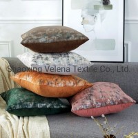 Pillow Cushion Ins Style Light Luxury Living Room Bedroom Bed Sofa Holland Velvet with Gold Comforta