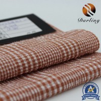 200d High Stretch Yarn Polyester Plaid Fabric for Garment 2