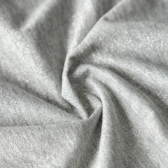 Grey Heather Rayon Polyester Lurex Spandex Fabric for Fashionable Dress图1