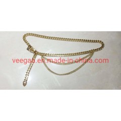 2020 New Ladies New Fashion Belt Gold Alloy Belt图1