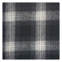 Mj-Wf035D002  Recycle Wool  Woolen Melton Fabric  Check Pattern  Suitable for Coat  Skirt  Short Pan