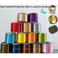 Colorful Polyester Staple Fiber Applied Inconveyor Belt  Rope  Net  Asphalt Road  Ect.