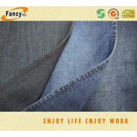 Cotton Poly Stretch Natural Slub Denim Fabric for Garments