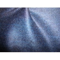 Wool Jersey Knit Denim Fabric