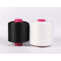 Textile Spandex Yarn Material Lycra Covered Polyester DTY Yarn