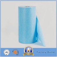 45-100GSM Spunlace Non Woven Fabric with Wave Patter