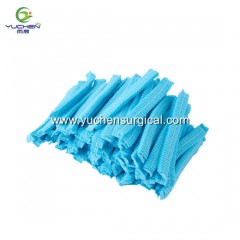 Disposable Non-Woven Hairnet with Elastic Band图1