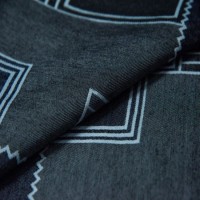 Cotton Woven Denim Style Flannel Jacquard for Bottom Garment