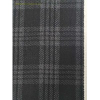 Woolen Scottish Tartan Fabric Coat Jacket Aw