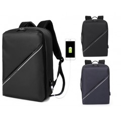 2020 Year New Arrival Black Backpack with Inner Laptop图1