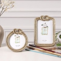 Living Room Home Wedding Decoration Gift Decoration Simple Modern Resin Hemp Rope Photo Frame Indoor