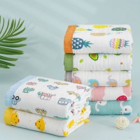 Newborn Baby 6-Layer Thin Quilt Newborn Blanket Autumn and Winter Thickened Pure Cotton Baby Package