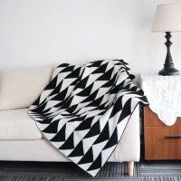 Classic Knitting Sofa Throw for Four Season