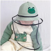 Baby Hat Spring and Autumn Thin Style Baby Foam Protective Headwear Boys and Girls Fisherman Hat Cut