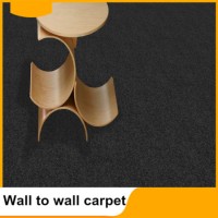 Purple Color Tufted Carpet Cut-Loop PP Surface Wall to Wall Carpet