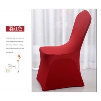 Wedding Spandex Lycra Chair Cover Elastic Wholesale Cheap Chair Covers with Chair Sashes Decoration