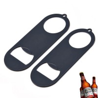 Stainless Steel Plate Corkscrew Beer Corkscrew Powder Black Corkscrew Can Be Customized Logo Bottle