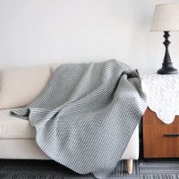 Simple Modern Knitted Jacquard Leisure Thick Warm Small Sofa Blanket