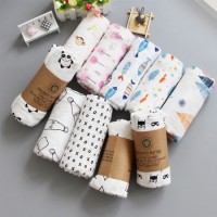 Muslin Blanket 100% Cotton Soft Newborn Baby Blankets Bath Gauze Infant Wrap Sleepsack Swaddles Stro