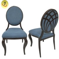 Wholesale Aluminium Banquet Chair with Back Flower Dining Chair for Hotel Banquet Event