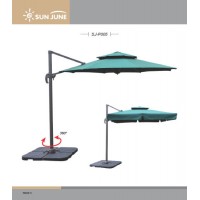 2.5X2.5m/3m/3X3m/3.5m Leisure Hanging Parasol Umbrella for Garden Outdoor Furniture Courtyard Cantil