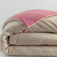 Luxury 100% Cotton Printed Quilts with Tassels Duvets Comforters