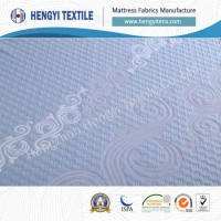 Blue Color 100% Polyester Mattress Fabrics