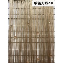 Hot Sale String Curtain with Square Beads for Living Room  Office图1