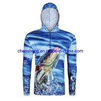 Custom Sportswear Clothes Dry Fit Anti UV Long Sleeve Shirt Fishing Jersey Wear  Mens Clothing  Subl