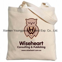 Promotional Gifts Custom Eco Friendly Reusable Carrier Bag Calico Cloth Carry Bag 100% Natural Organ图1