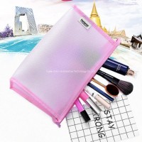 2020 Customized Promotional Clear PVC Water-Proof Travel Eco Cosmetic Bag Gifts for Mom