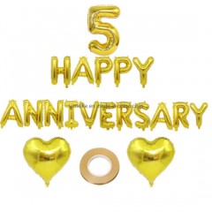 Happy Anniversary Wedding Balloon Arrangement Party Decoration Balloon图1