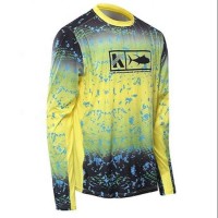 Factory Price Hot Sale Mens 100% Polyester Performance Anti UV Sublimation Vent Fishing Shirt