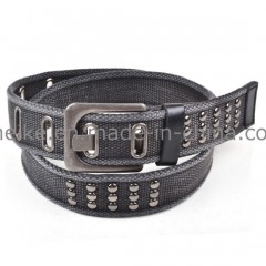 New Design High Quality Factory Wholesale Cotton Woven Man Belt图1