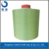 100% Polyester DTY Dope Dyed Weaving Yarn (150D/48F NIM) Peacock Green