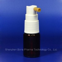 Fine Mist Ear Spray Pump Short Nozzle with Plastic Bottle