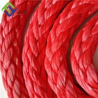 Colored UHMWPE 12 Strand 34mm Rope for Marine