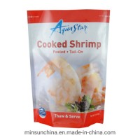 Food Grade Printing Plastic Vacuum Frozen Packaging Bag for Seafood