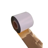 Garment Satin Ribbon Label Printer Transfer Printing Glossy Gold Wash Resin Color Printer Ribbon