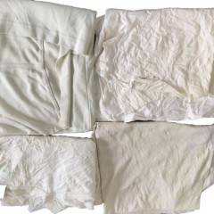 Free Samples Cheapest White 100% Cotton Industrial Cleaning Rags图1