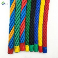 6 Strand Steel Wire Core Playground Combination Rope with Polyester