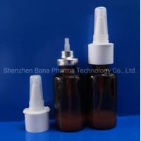 Crimp on nasal pump sprayer vial  accurate dosage  Pharma standard