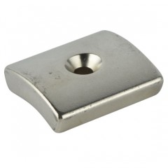 High Quality NdFeB Rectangle Countersunk Block Magnet M5 M6 Nikel China Manufactures图1