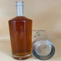 50ml-1000ml Customized Clear Glass Bottle for Liquor/Wine/Vodka/Whiskey/Rum