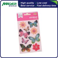 Shiny 3D Butterfly Adhesive Stickers for Kids  Childrens Sticker