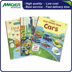 Customized Low Cost Magazine Catalog Hardcover Children Sticker Book Printing图1