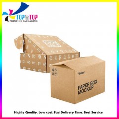 China Packaging Factory Direct Custom Logo Printed Eco Corrugated Cardboard Shipping Carton Box图1