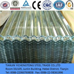 Aluminium Zinc Coated Corrugated Steel Sheet图1